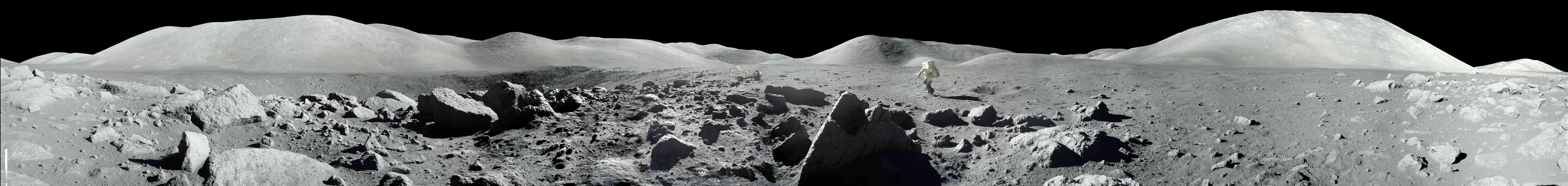 Apollo 17 panorama